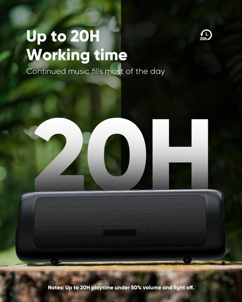Bluetooth Speaker with HD Sound, Portable Wireless, IPX5