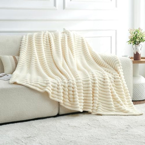 DISSA Fleece Blanket Throw Size