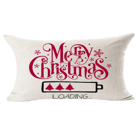 Cotton Linen Throw Pillow Cover Cushion Case