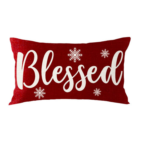 Cotton Linen Throw Pillow Cover Cushion Case