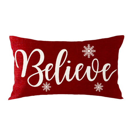 Cotton Linen Throw Pillow Cover Cushion Case