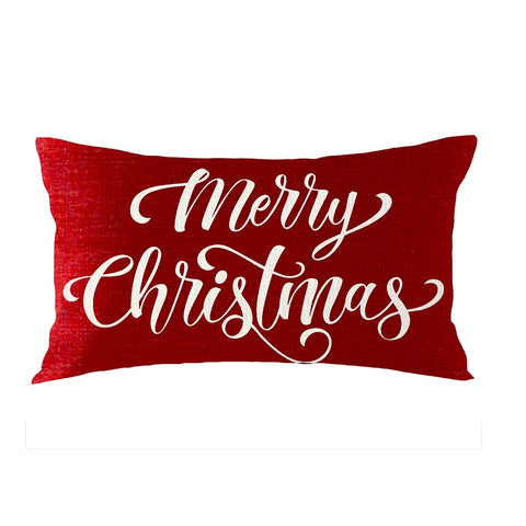 Cotton Linen Throw Pillow Cover Cushion Case