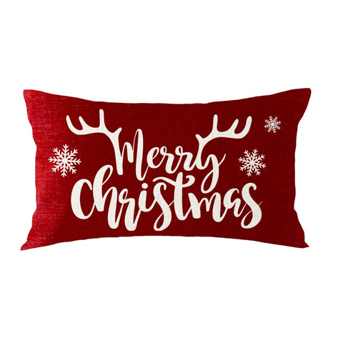 Cotton Linen Throw Pillow Cover Cushion Case