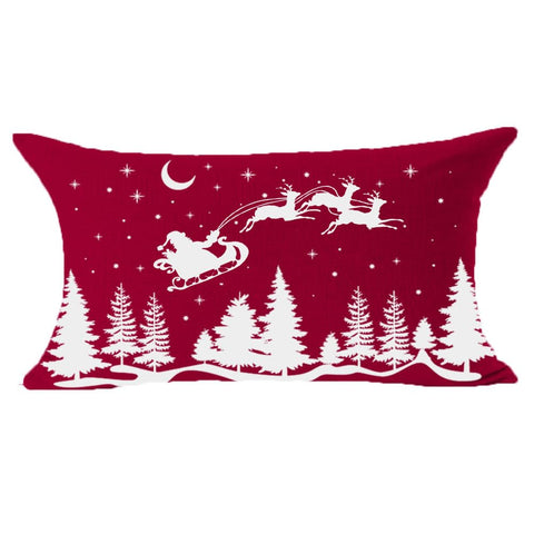 Cotton Linen Throw Pillow Cover Cushion Case