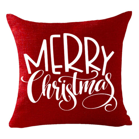 Cotton Linen Throw Pillow Cover Cushion Case