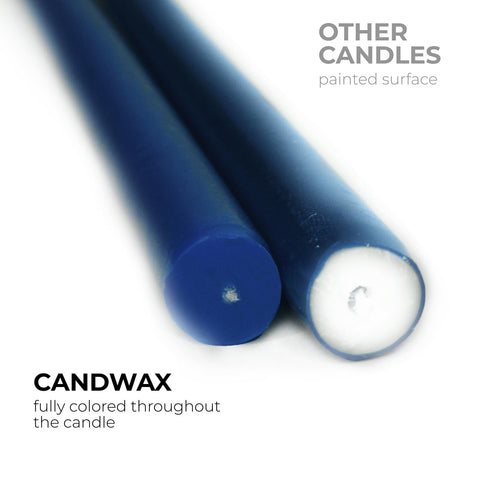CANDWAX Taper Advent Candles 3 Sets