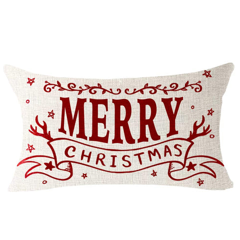 Cotton Linen Throw Pillow Cover Cushion Case