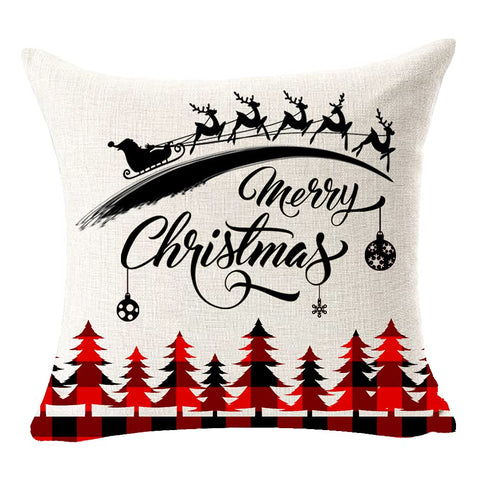 Cotton Linen Throw Pillow Cover Cushion Case