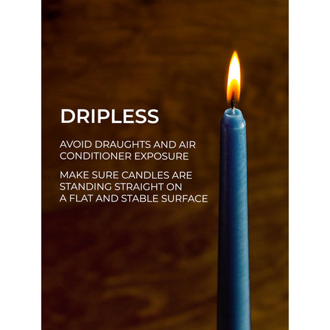 CANDWAX Taper Advent Candles 3 Sets
