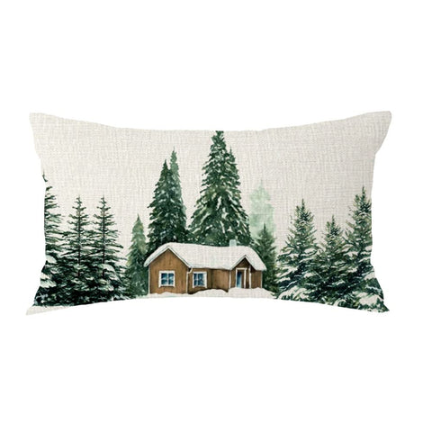Cotton Linen Throw Pillow Cover Cushion Case