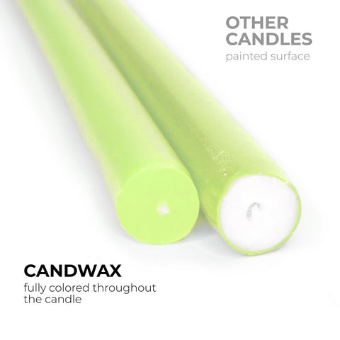 CANDWAX Taper Advent Candles 3 Sets