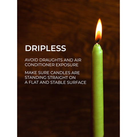 CANDWAX Taper Advent Candles 3 Sets