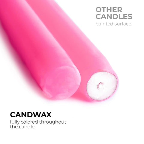 CANDWAX Taper Advent Candles 3 Sets