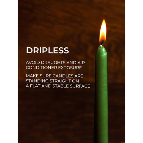 CANDWAX Taper Advent Candles 3 Sets