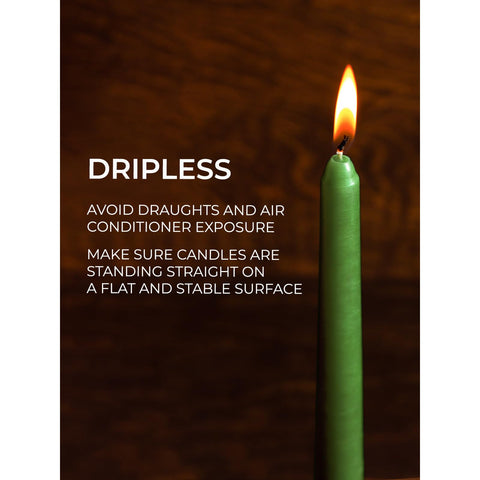 CANDWAX Taper Advent Candles 3 Sets