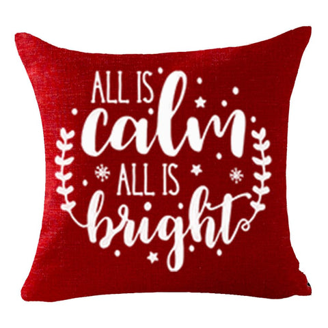 Cotton Linen Throw Pillow Cover Cushion Case