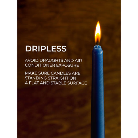 CANDWAX Taper Advent Candles 3 Sets
