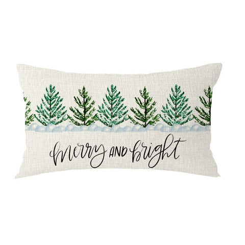Cotton Linen Throw Pillow Cover Cushion Case