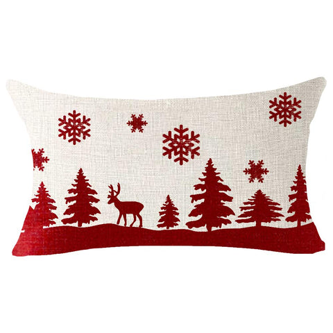 Cotton Linen Throw Pillow Cover Cushion Case