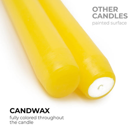 CANDWAX Taper Advent Candles 3 Sets