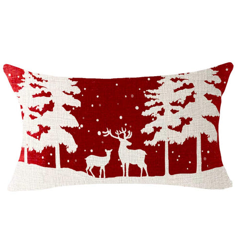 Cotton Linen Throw Pillow Cover Cushion Case