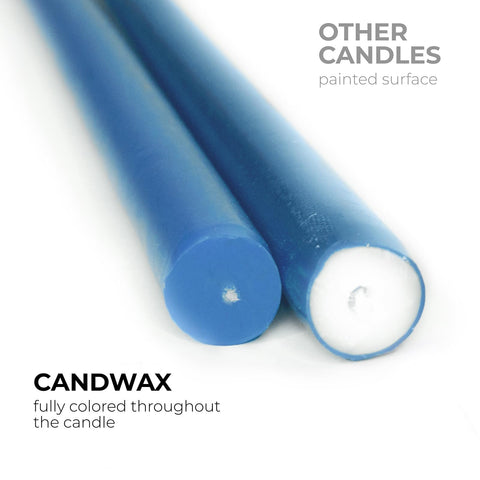 CANDWAX Taper Advent Candles 3 Sets