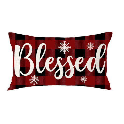 Cotton Linen Throw Pillow Cover Cushion Case