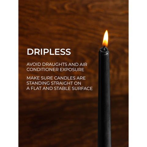 CANDWAX Taper Advent Candles 3 Sets