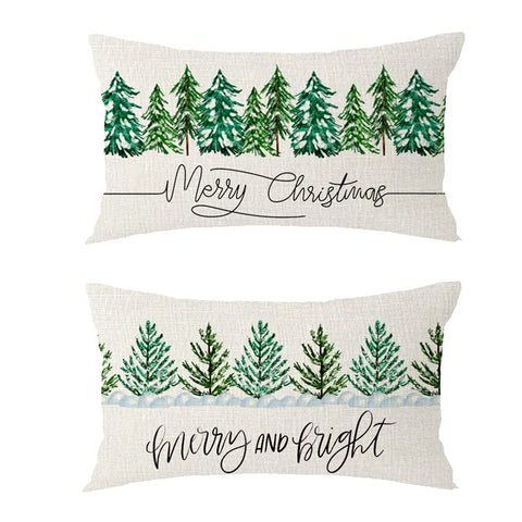 Cotton Linen Throw Pillow Cover Cushion Case