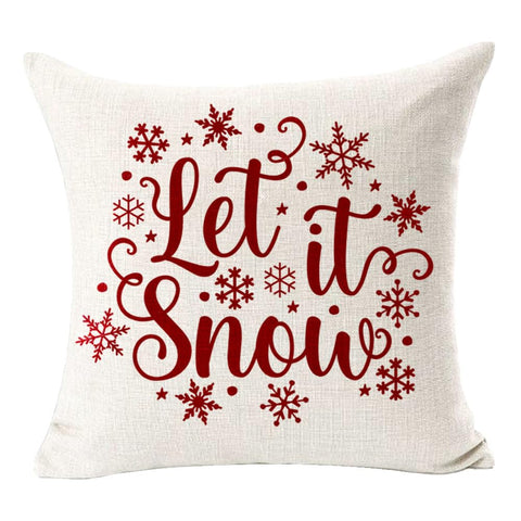 Cotton Linen Throw Pillow Cover Cushion Case