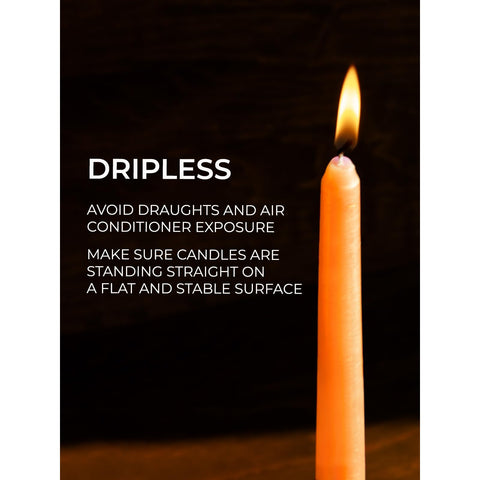 CANDWAX Taper Advent Candles 3 Sets