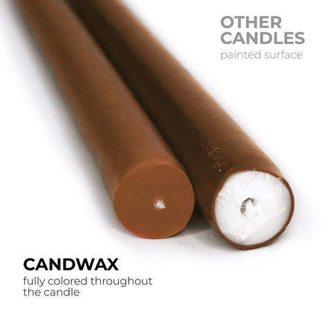 CANDWAX Taper Advent Candles 3 Sets