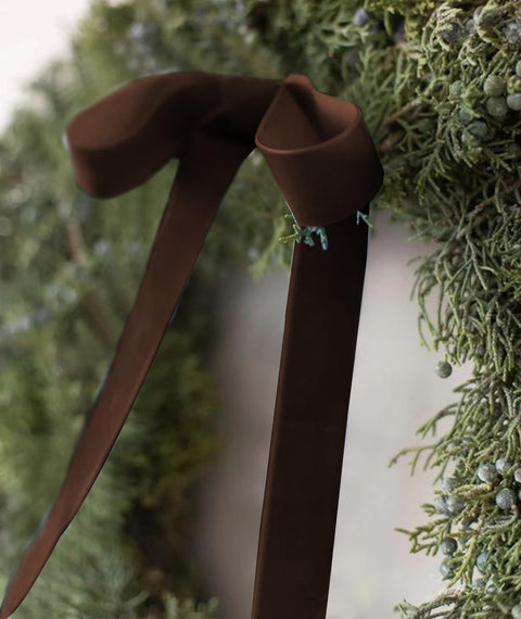 Red Velvet Ribbon for Christmas