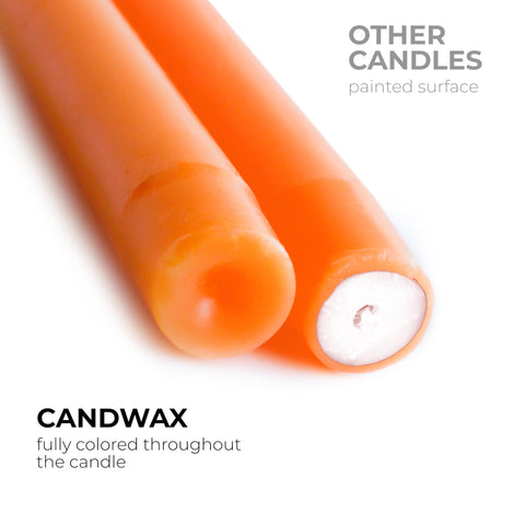 CANDWAX Taper Advent Candles 3 Sets