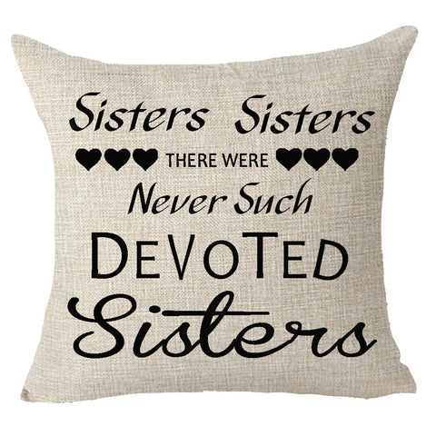 Cotton Linen Throw Pillow Cover Cushion Case