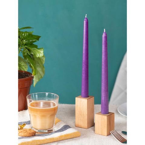 CANDWAX Taper Advent Candles 3 Sets