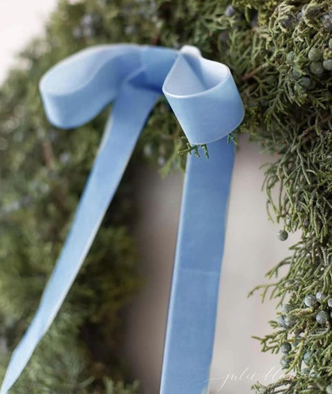 Red Velvet Ribbon for Christmas