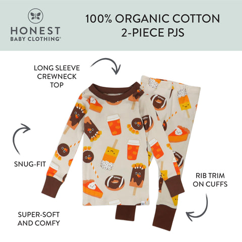 HonestBaby Family Matching Holiday Pajamas