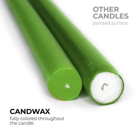 CANDWAX Taper Advent Candles 3 Sets