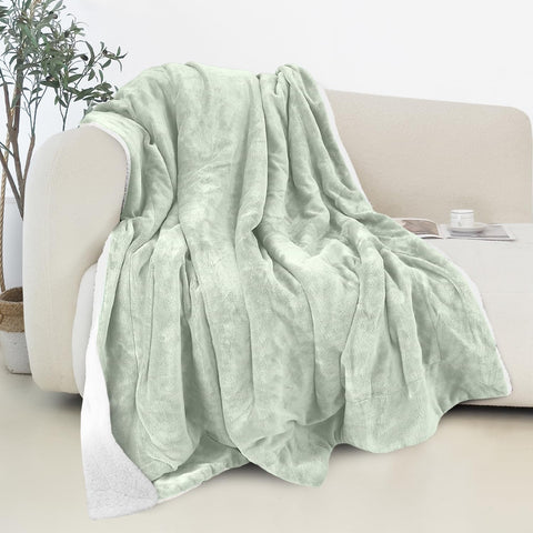 Flannel Fleece-Winter Christmas Sherpa Throw