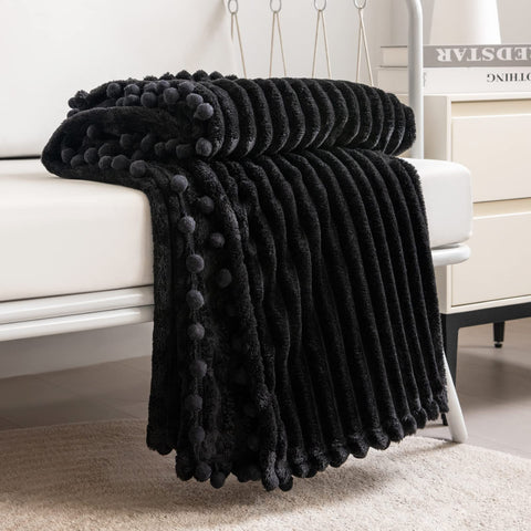 DISSA Fleece Blanket Throw Size
