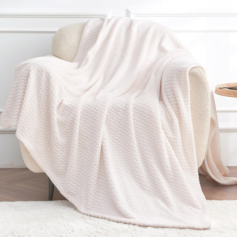 DISSA Fleece Blanket Throw Size