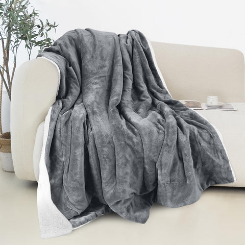 Flannel Fleece-Winter Christmas Sherpa Throw