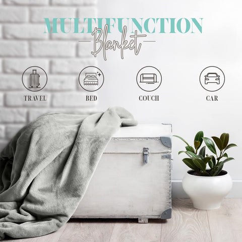Flannel Fleece-Winter Christmas Sherpa Throw