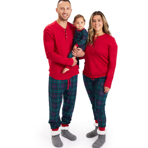 HonestBaby Family Matching Holiday Pajamas