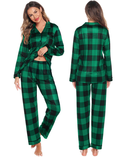 SWOMOG Couples Christmas Pajamas Set