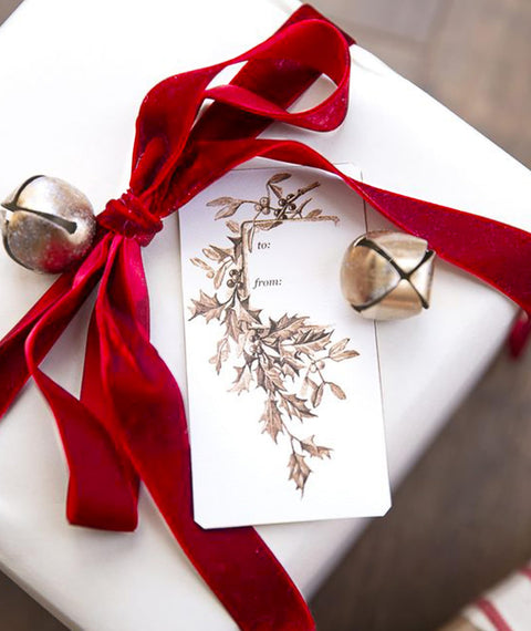 Red Velvet Ribbon for Christmas
