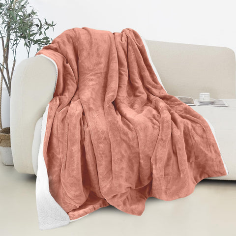 Flannel Fleece-Winter Christmas Sherpa Throw
