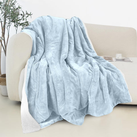 Flannel Fleece-Winter Christmas Sherpa Throw