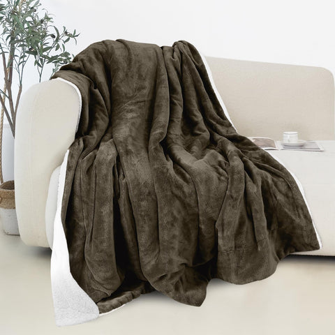 Flannel Fleece-Winter Christmas Sherpa Throw